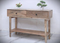2 draw console fluted design