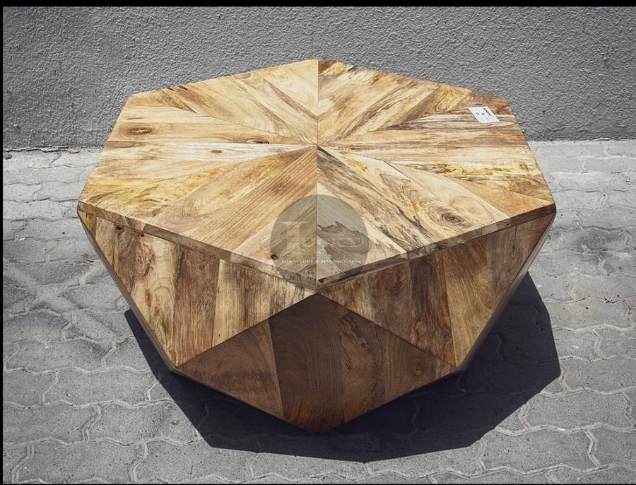 Diamond shaped coffee table