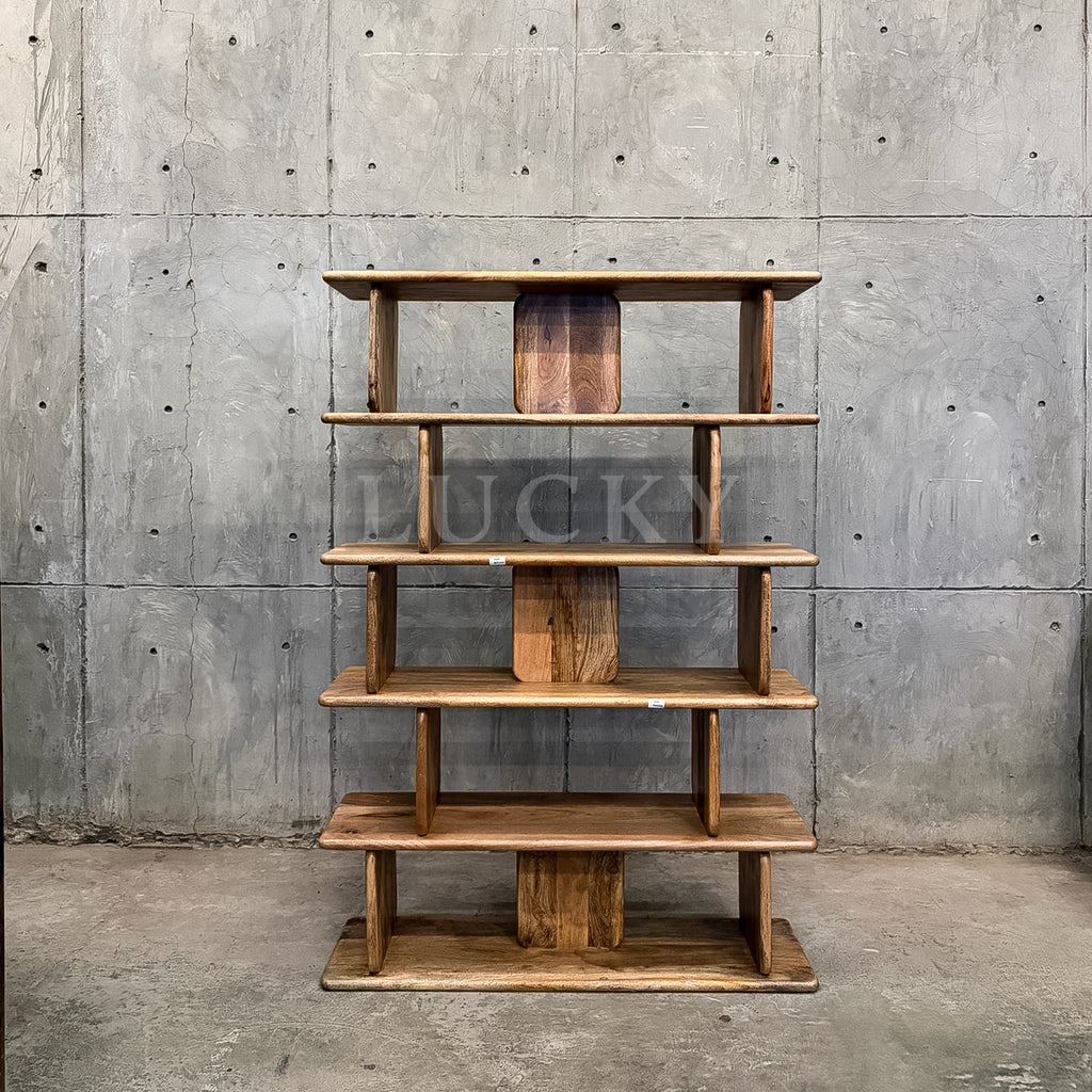 Stacked bookshelf