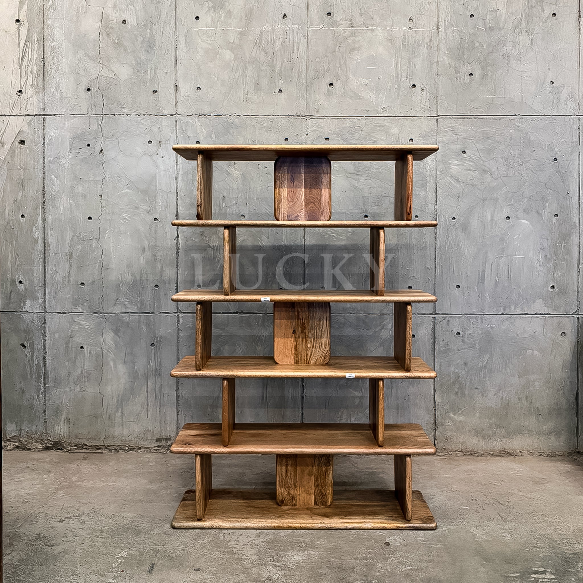 Stacked bookshelf