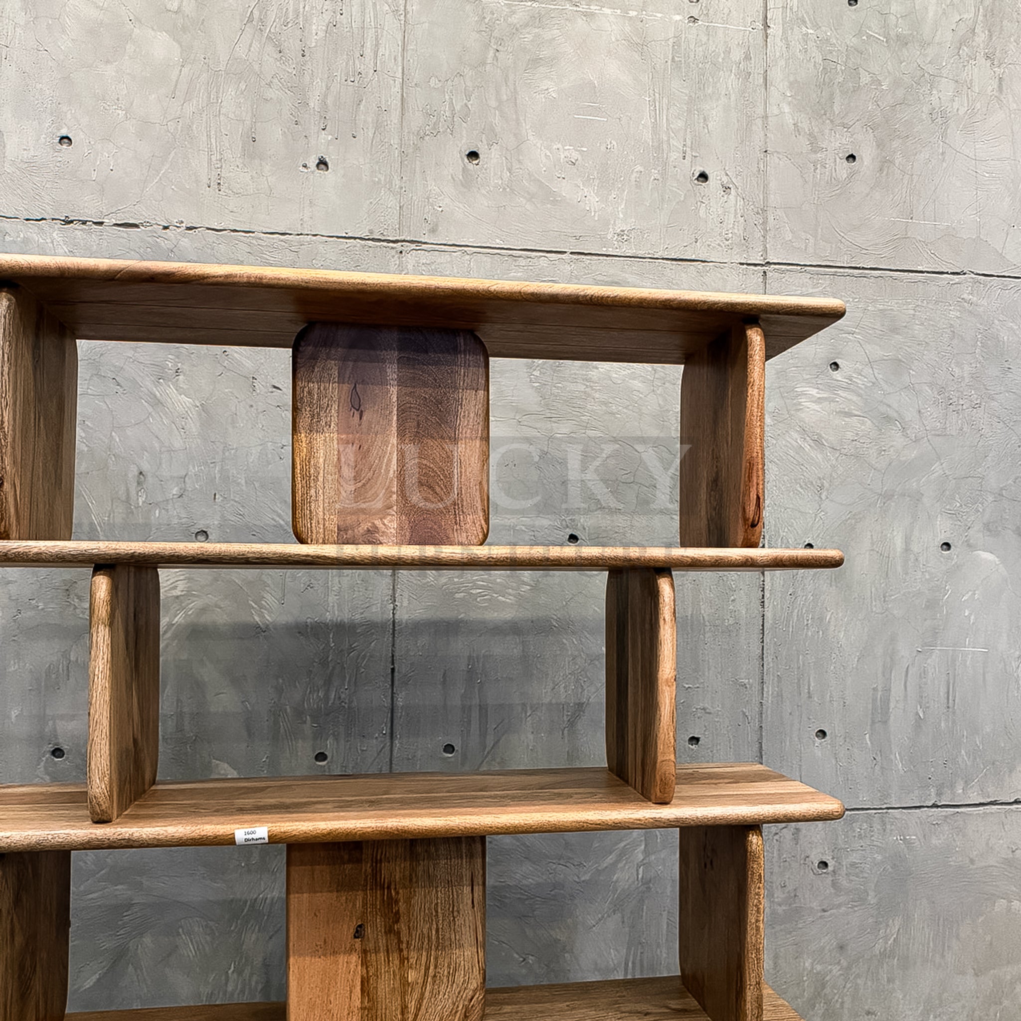 Stacked bookshelf