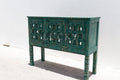 Glass inlay sideboard