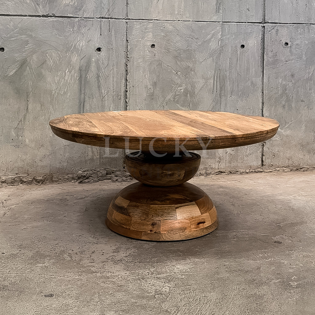 Center base coffee table