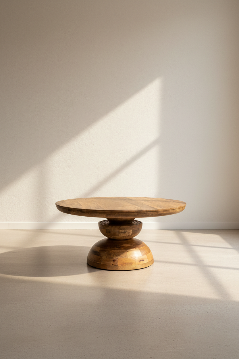 Center base coffee table