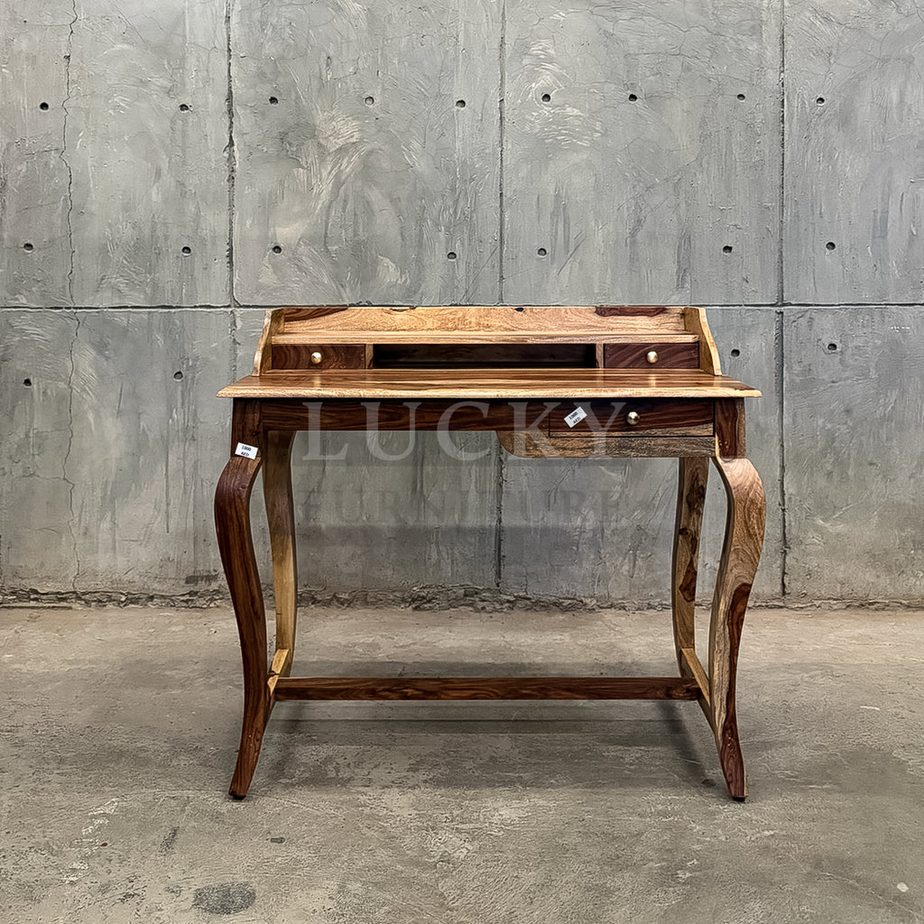 Rosewood curved legs desk