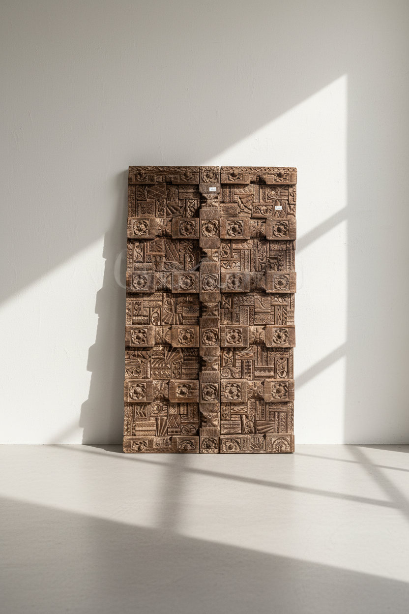 Vintage wall panel