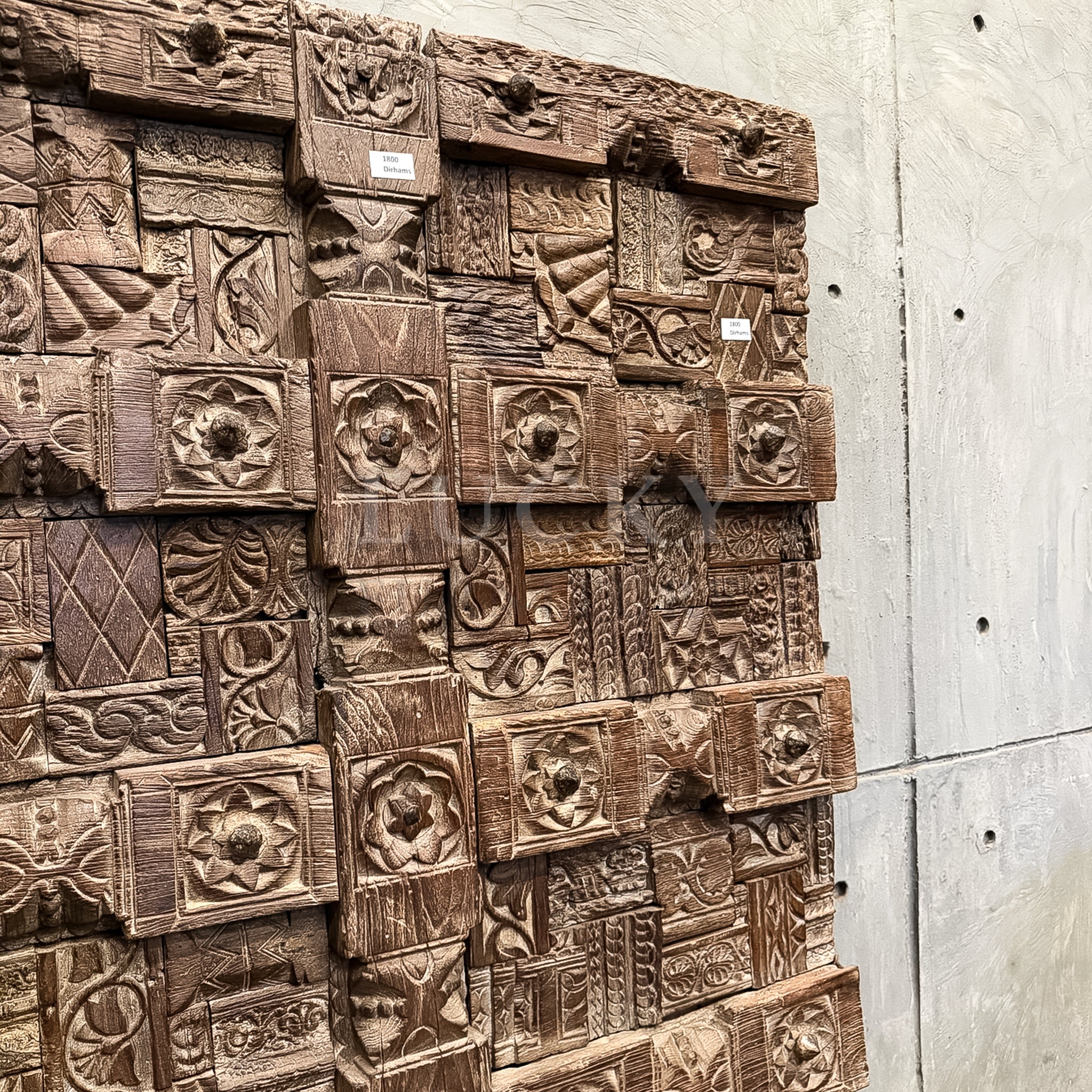 Vintage wall panel