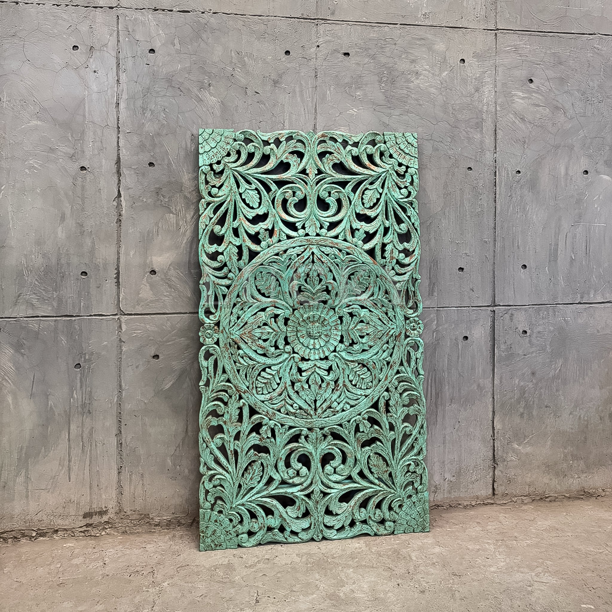 Carved wall panel