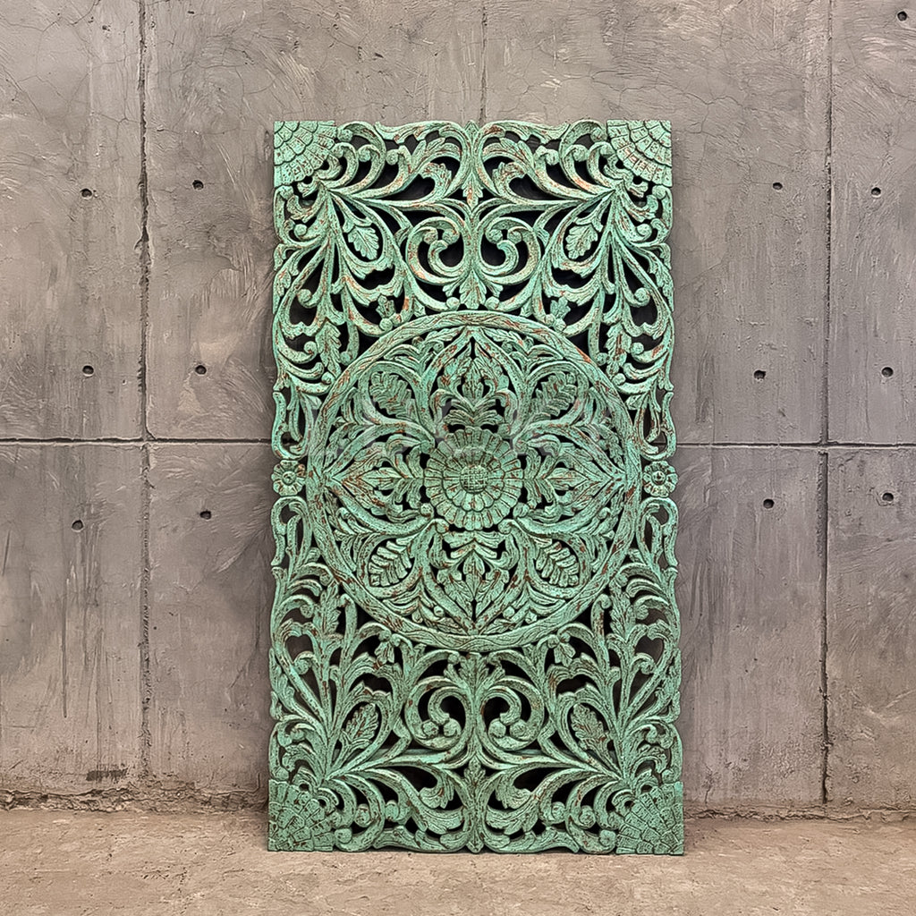 Carved wall panel