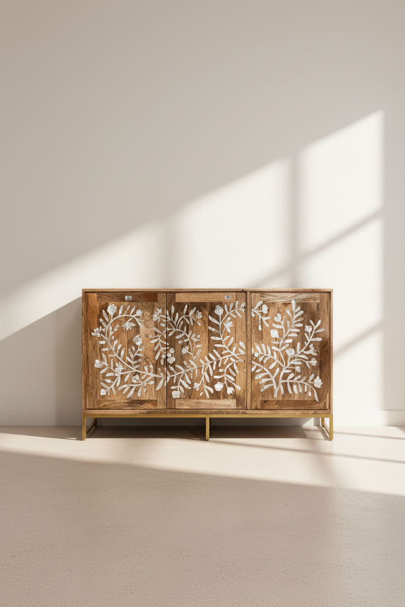 Mother of pearl sideboard