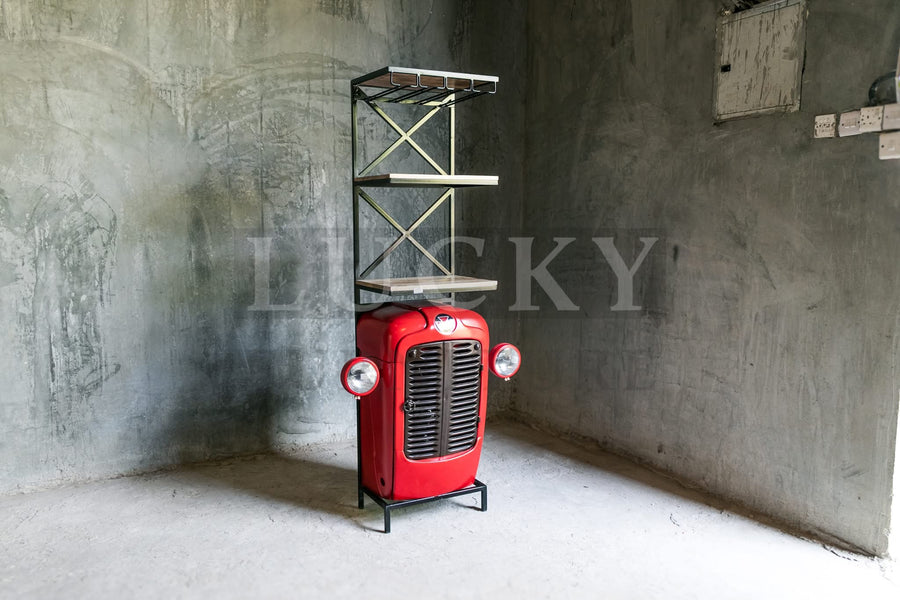 Tractor bar shelf