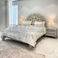 Carved bed