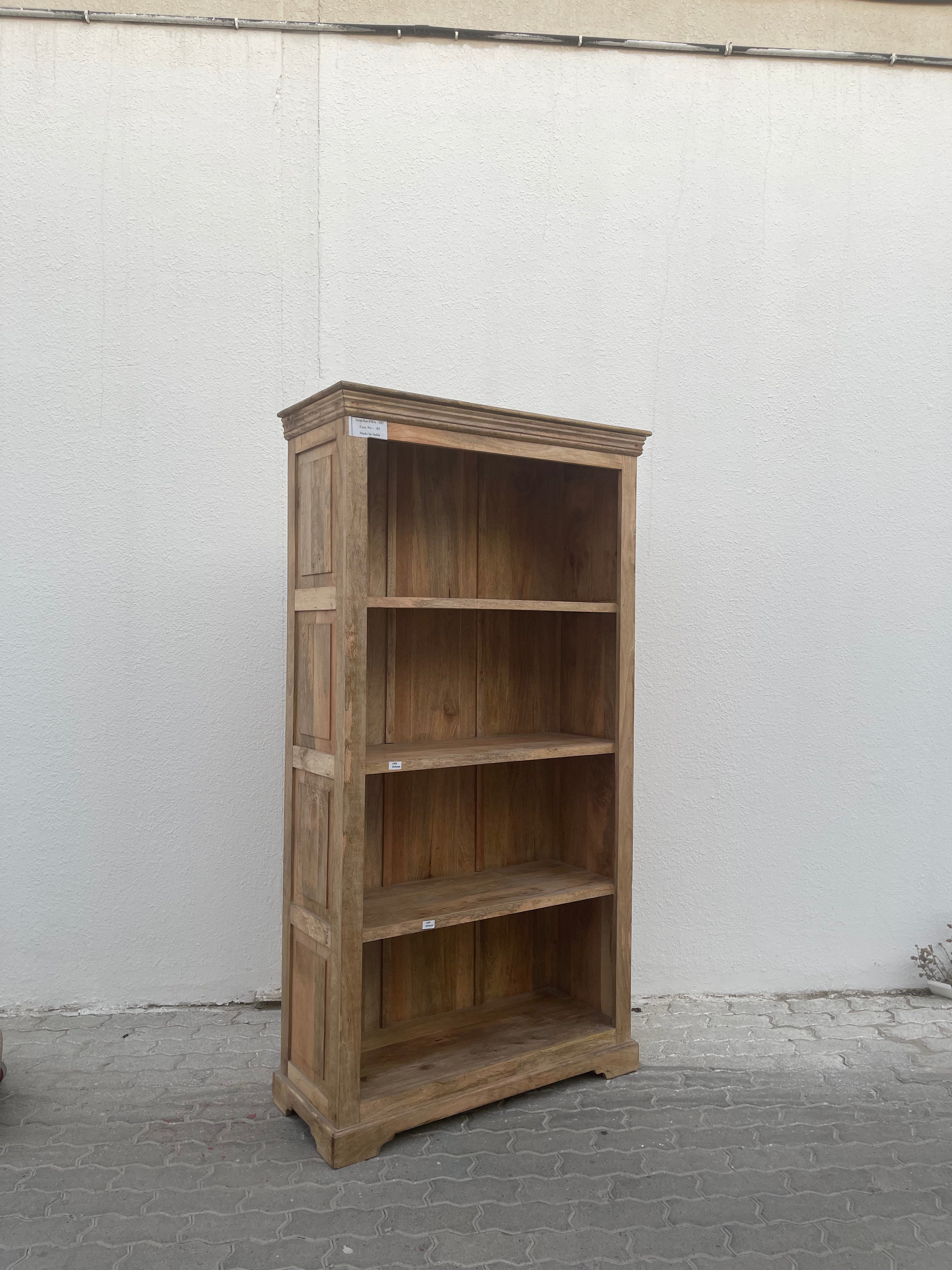 Plain panel bookshelf