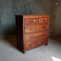 Teak wood 5 draw chest