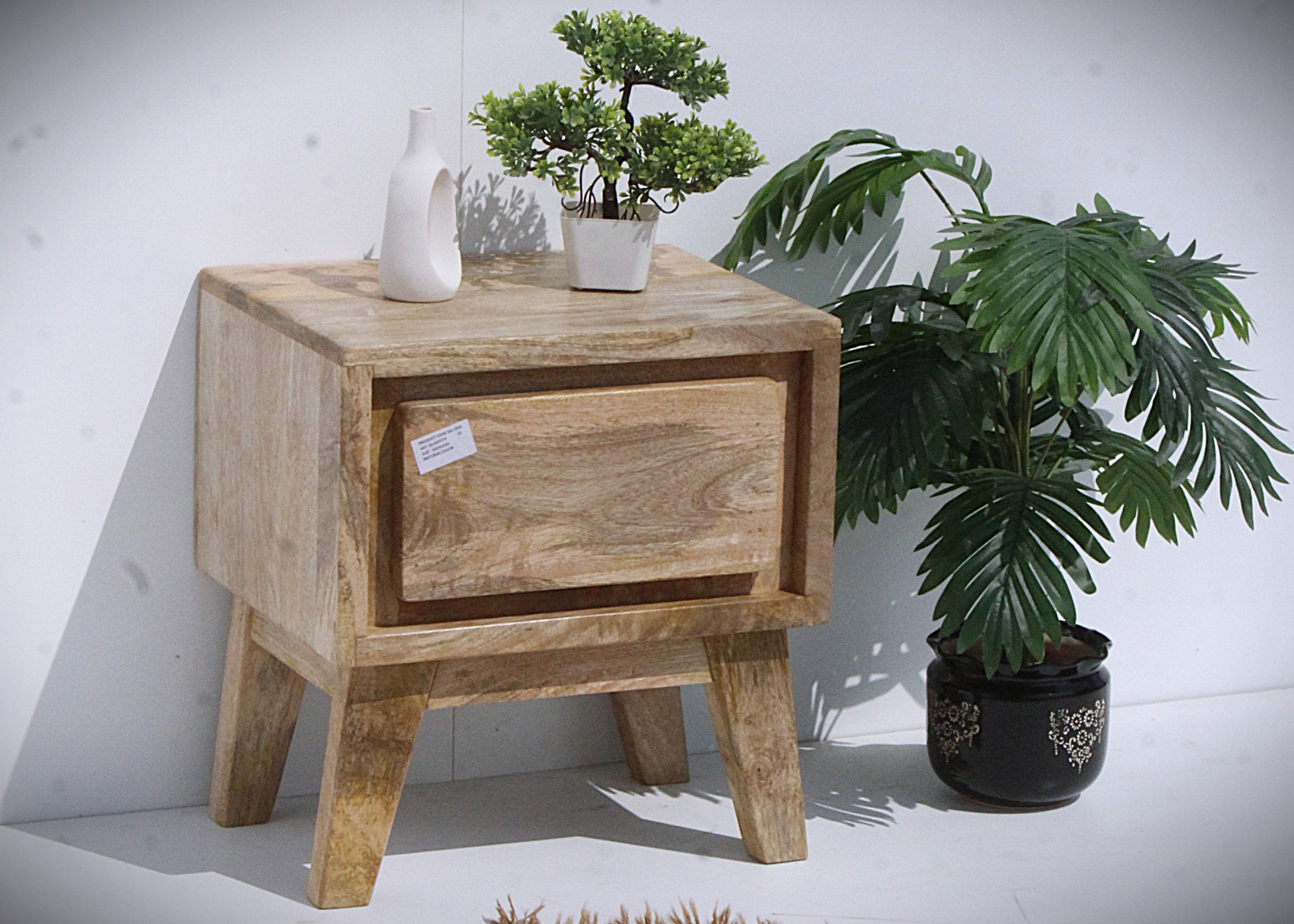 Round edge bedside