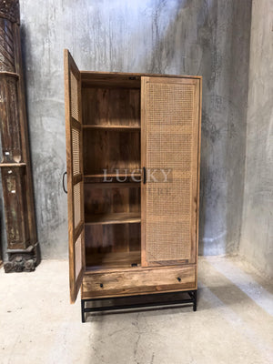 Rattan cabinet