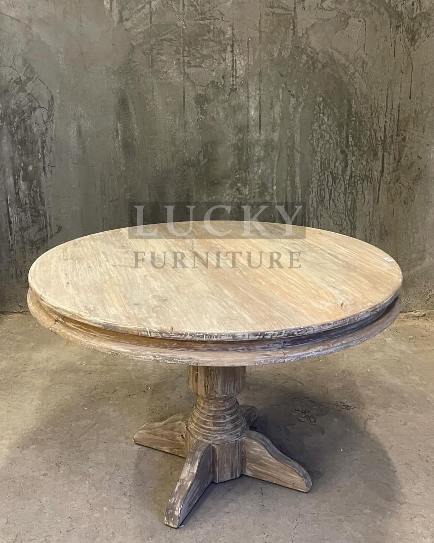 Pedestal dining table