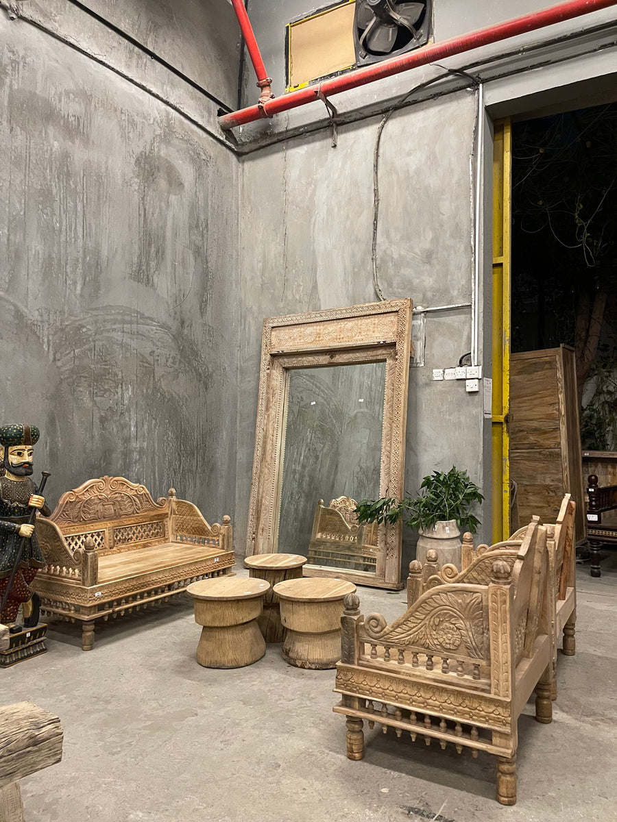 Lila bench set