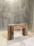 Railway beam console