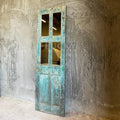 Vintage door panel converted into mirror