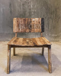 Mango wood accent chair