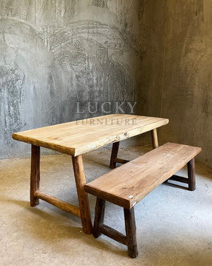 Teak wood dining table