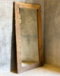 Railway sleeper mirror