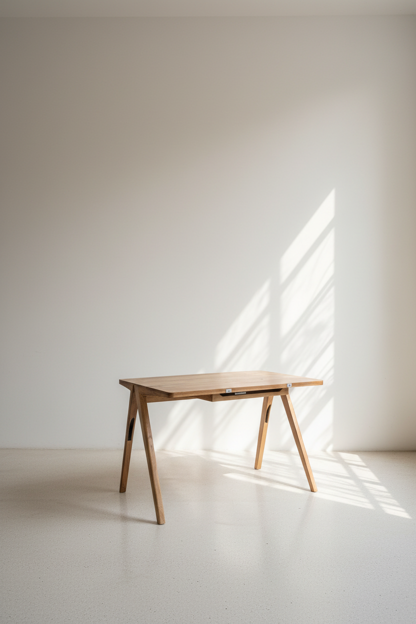 Mango wood desk
