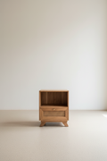 Rattan 1 draw bedside