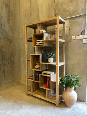 Staggered Bookshelf