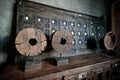 Old wheel decor
