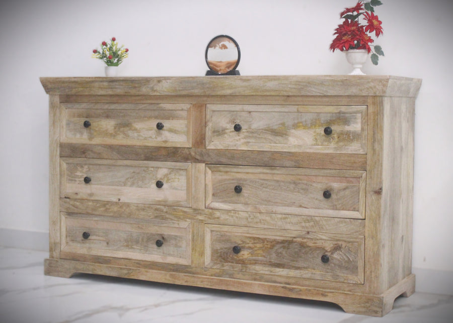 Chester solid mango wood Drawchest