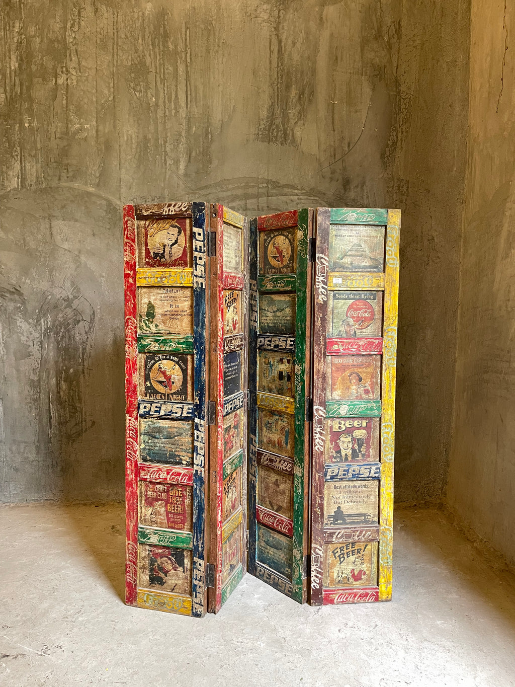 Vintage room divider