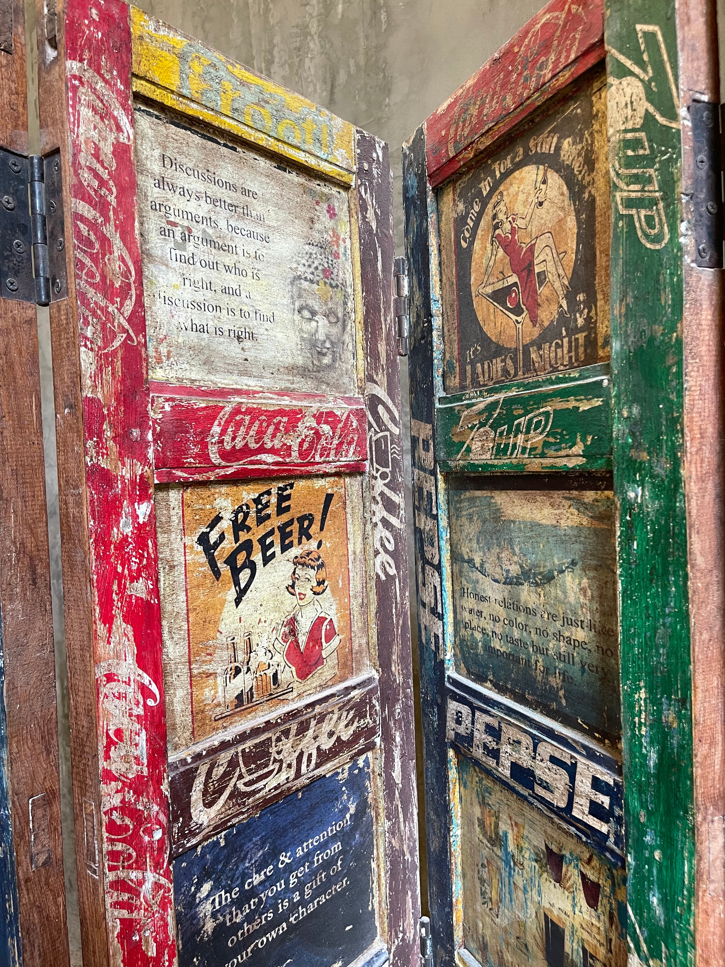 Vintage room divider