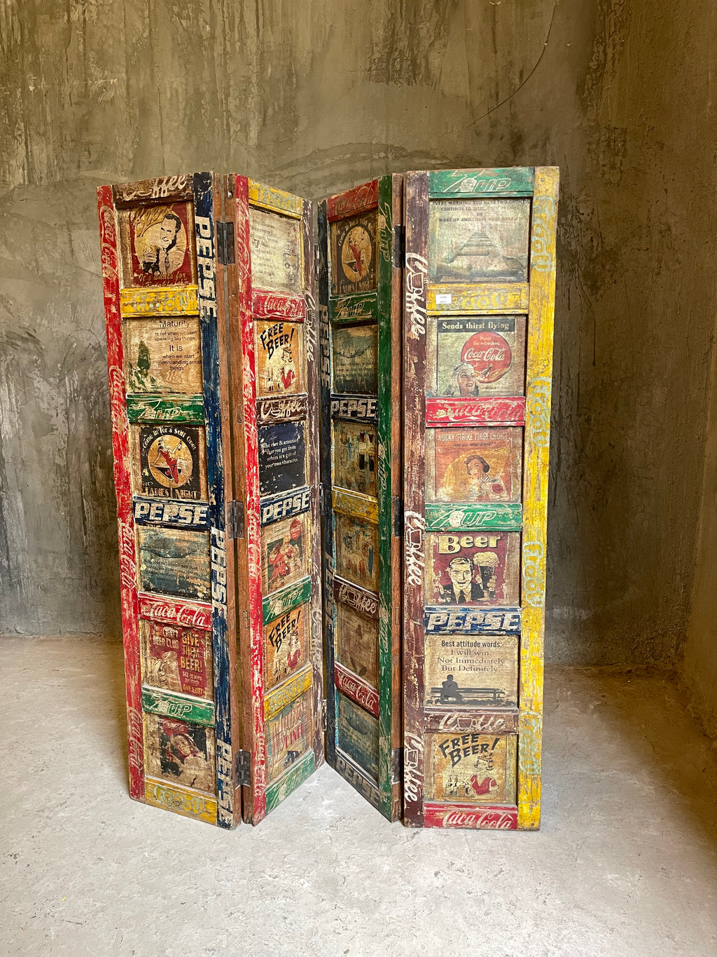 Vintage room divider