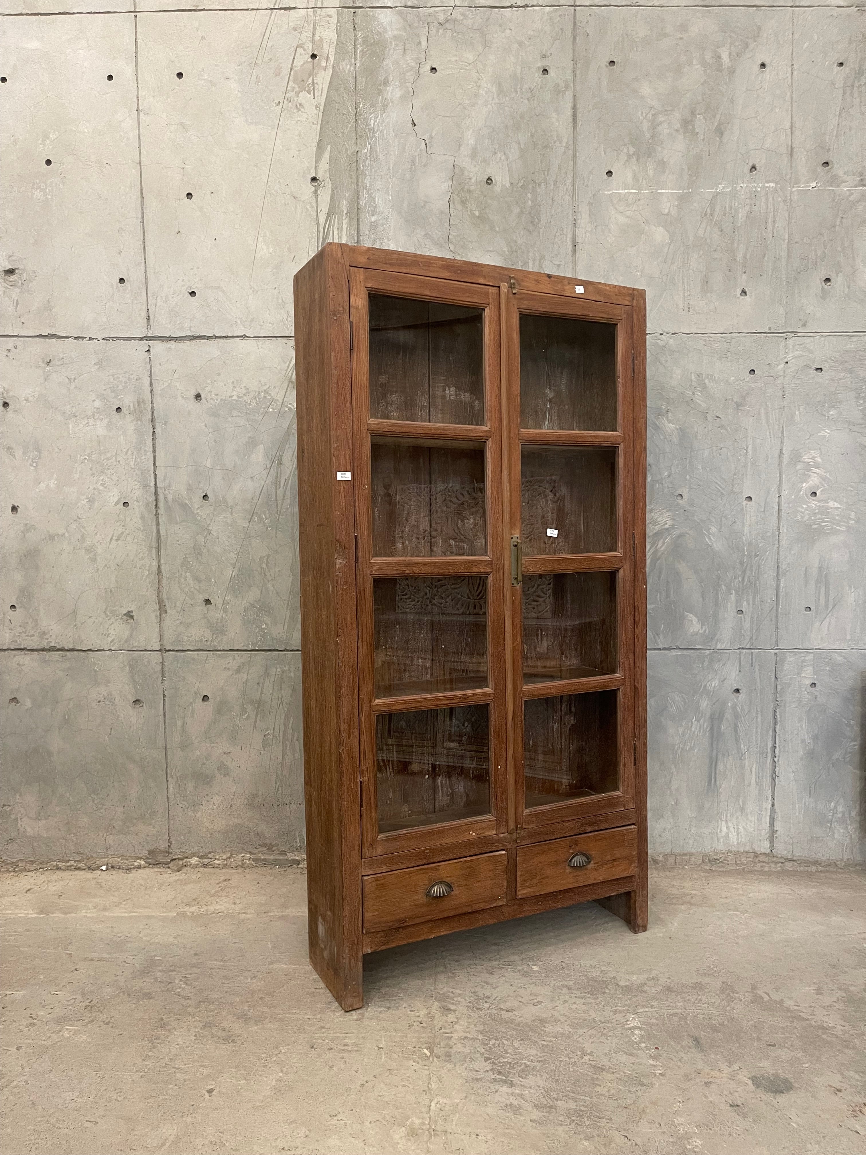 Vintage teak wood cabinet
