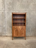 Acacia wood bookshelf