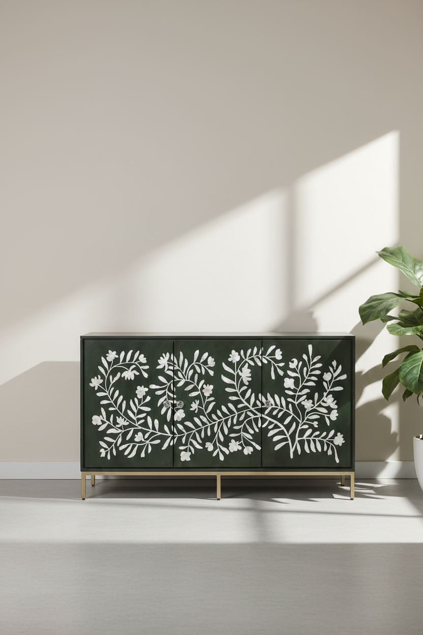 Mother of pearl sideboard