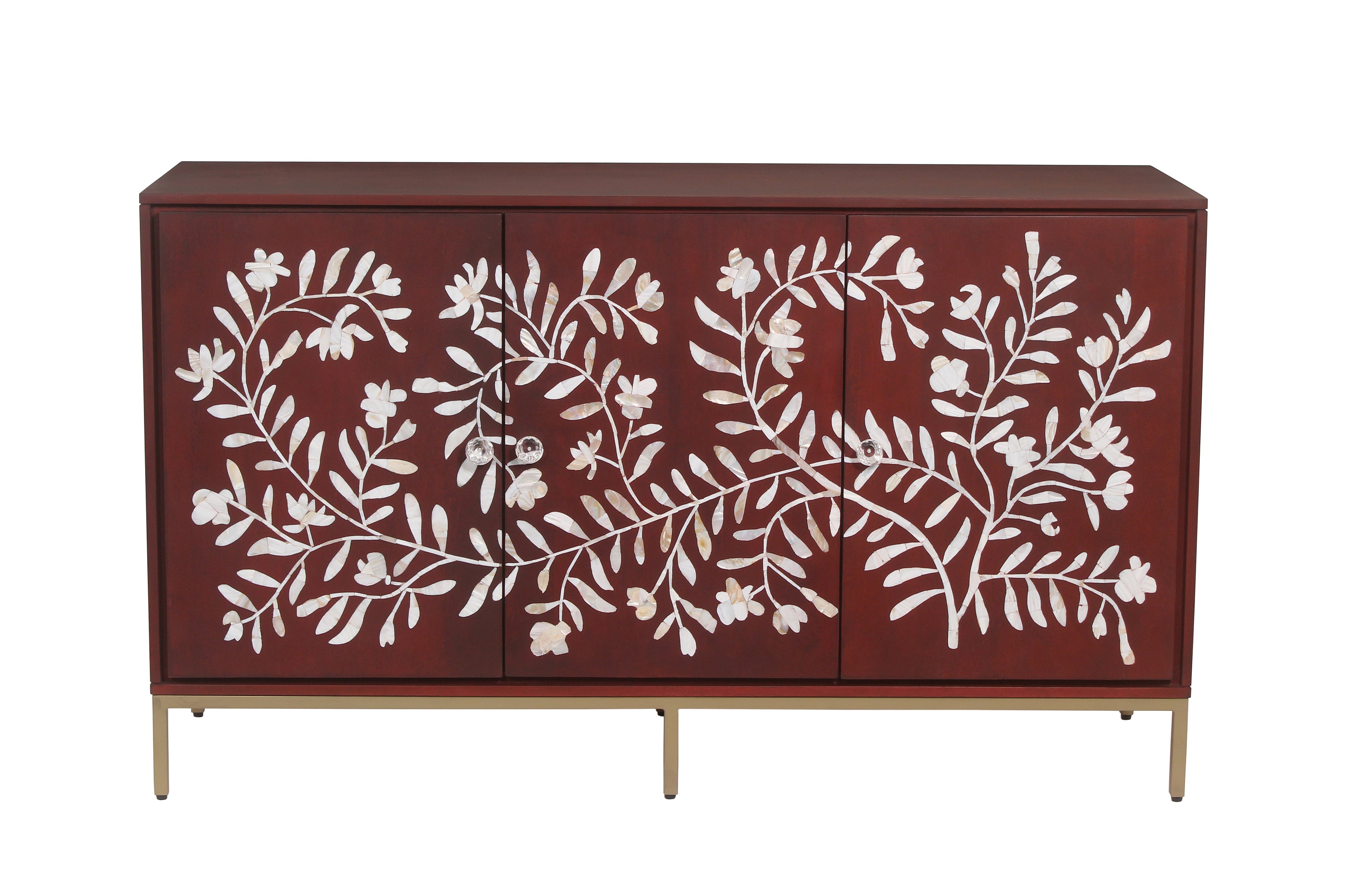 Mother of pearl inlay sideboard