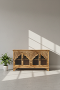 Mehraab glass cabinet sideboard