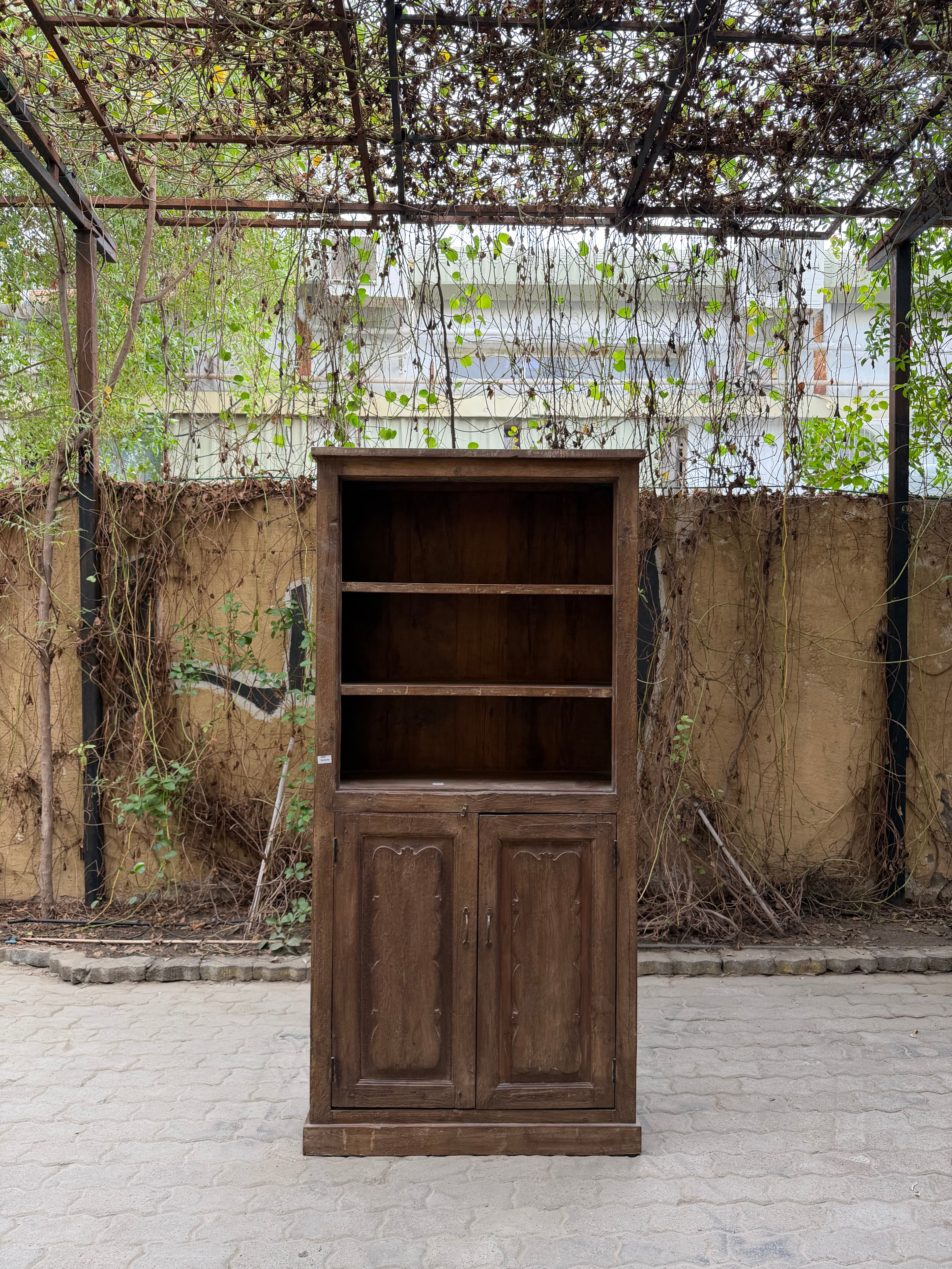 Vintage Teak wood bookshelf