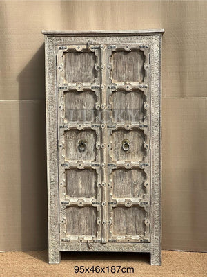 Old door cabinet