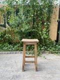 Mango wood bar stool