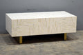 Alma bone inlay coffee table