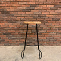 Mango wood bar stool