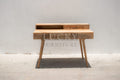 High back mango wood desk