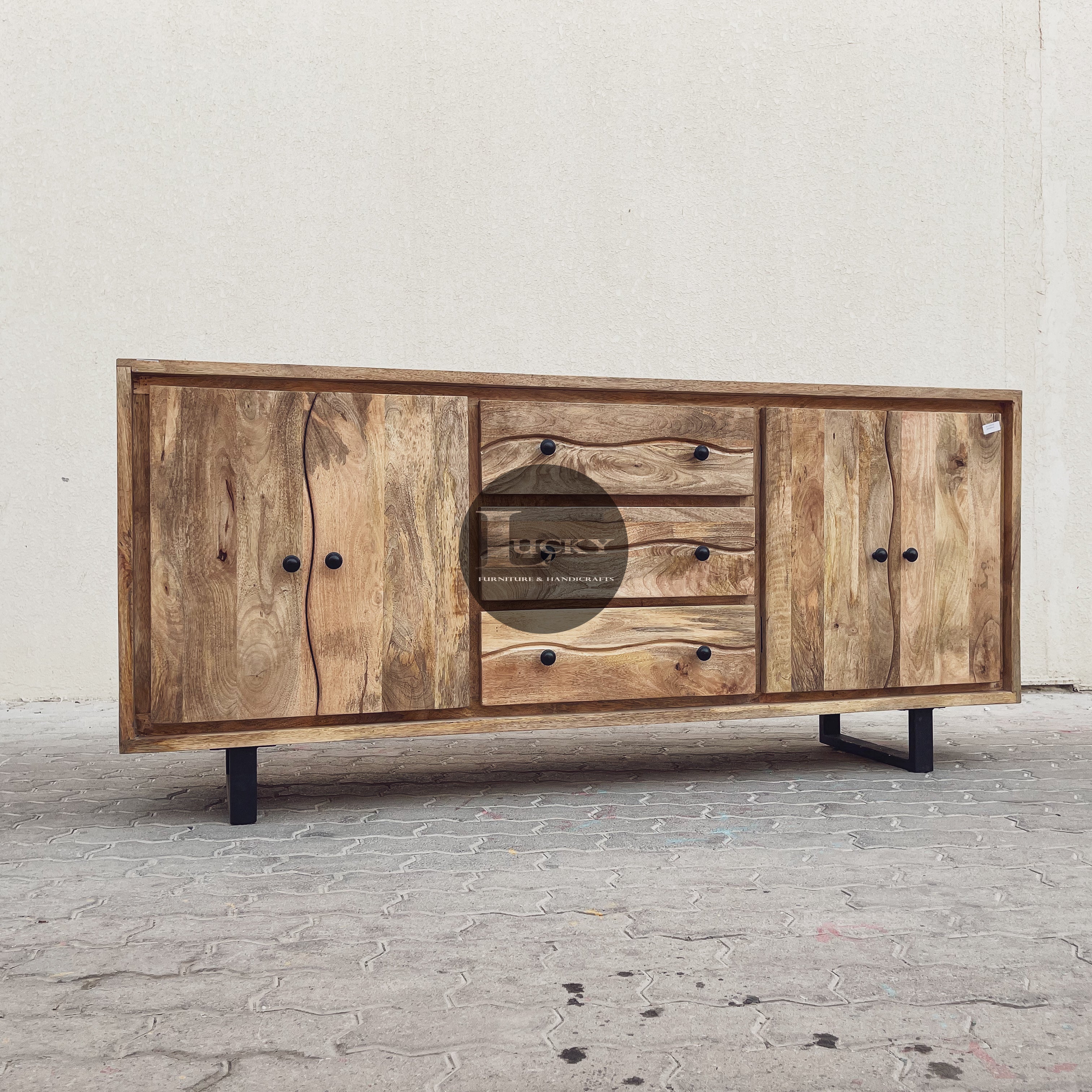 Live edge sideboard