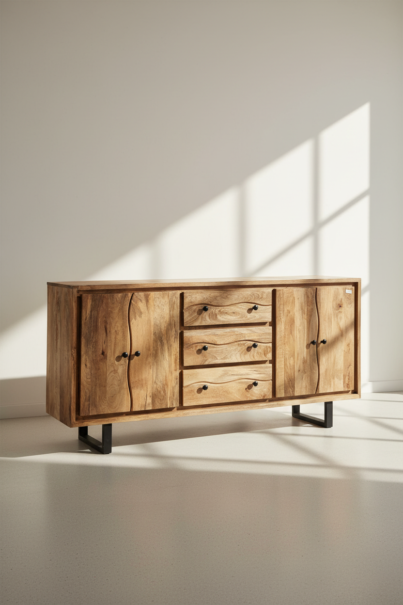 Live edge sideboard
