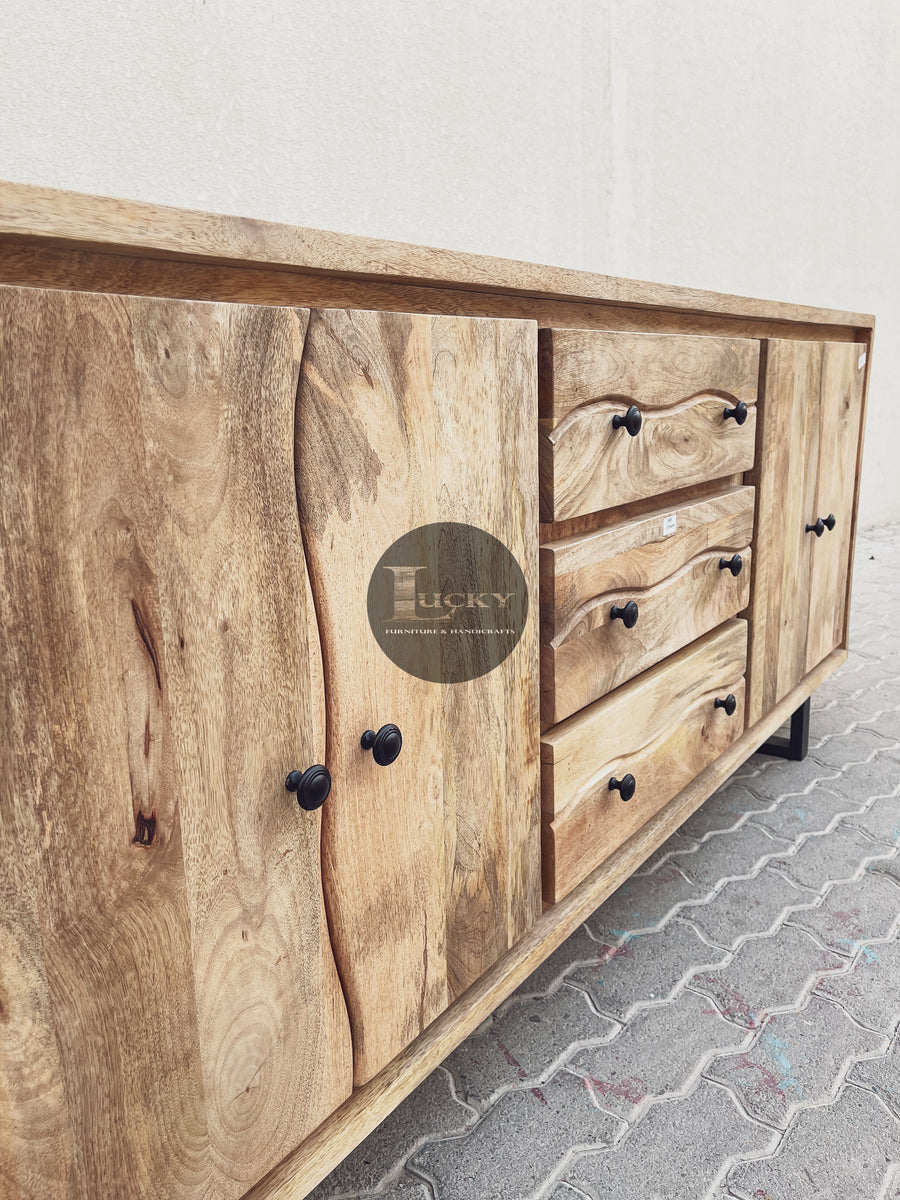 Live edge sideboard