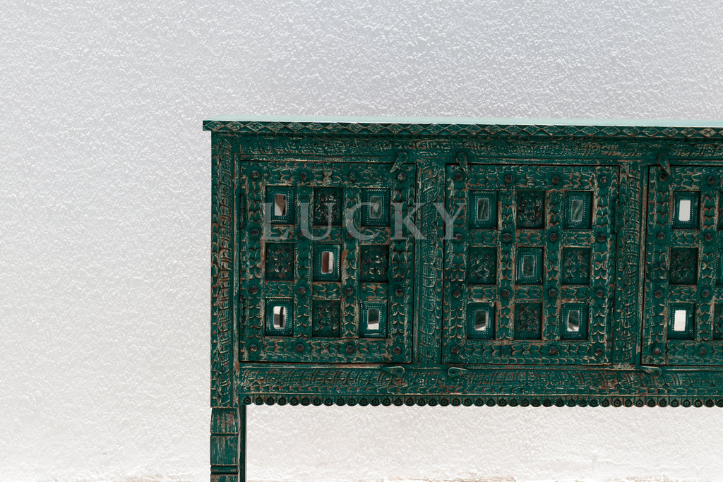 Vibrant Carved Sideboard